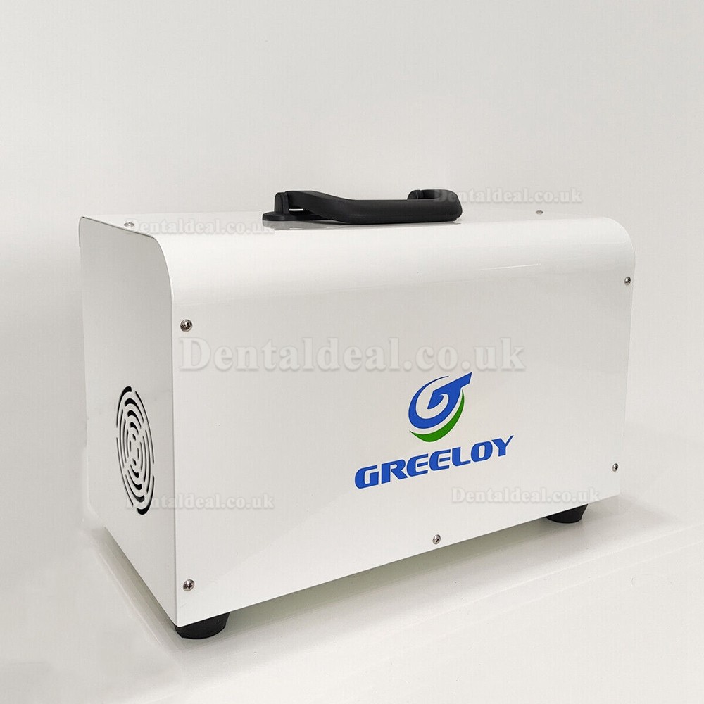 Greeloy Portable Dental Unit Cart GU-P302 with Air Compressor GU-P300+ Curing Light+ Scaler Handpiece